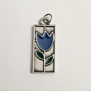Aitken's Pewter - Tulip Flower Pendant